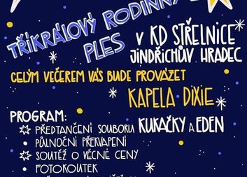 Pozvánka na Tříkrálový rodinný ples