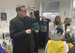 Žehnání koledníkům od P. Štrunce