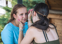 malování na obličej